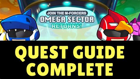 omega sector quests.